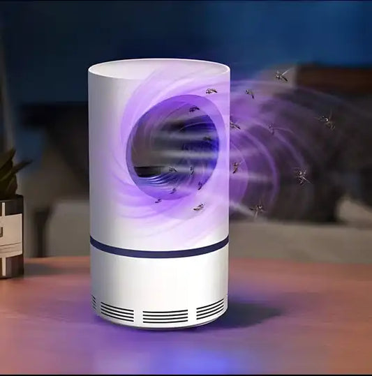 Electronic Mosquito Killer Lamp – USB Rechargeable Bug Zapper & Flying Insect Trap for Home, Bedroom & Office