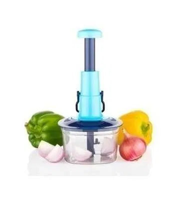 Manual Fruit & Vegetable Chopper – Portable Hand Press Food Cutter
