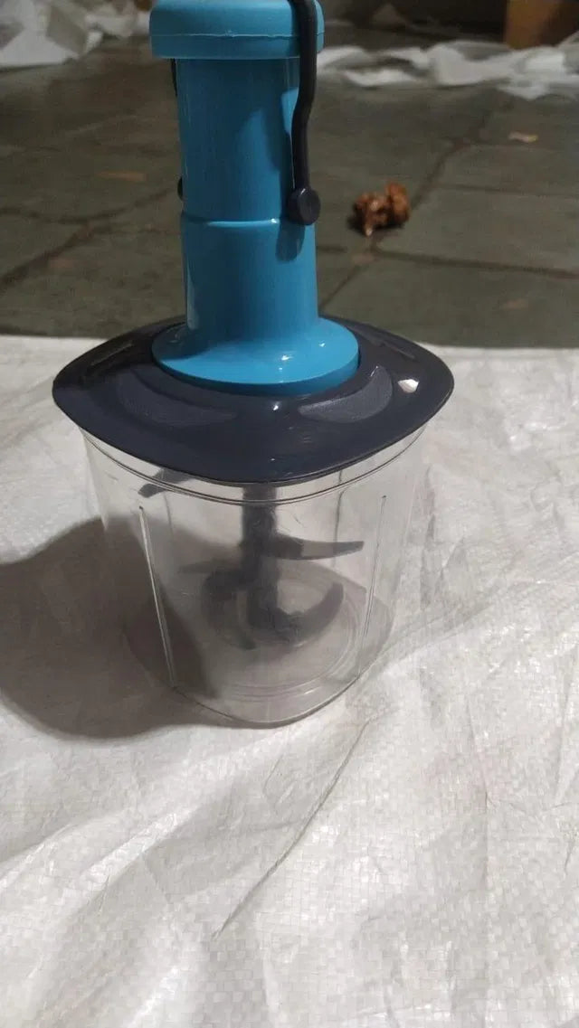 Manual Fruit & Vegetable Chopper – Portable Hand Press Food Cutter