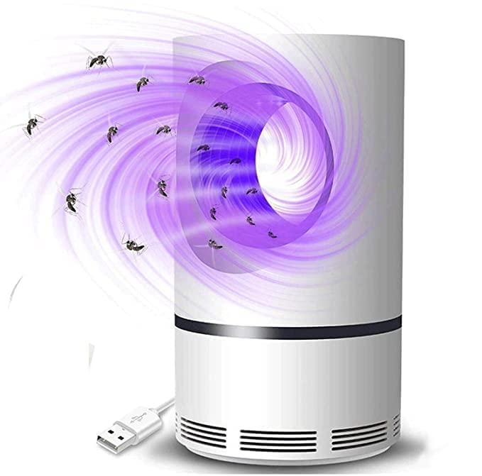Electronic Mosquito Killer Lamp – USB Rechargeable Bug Zapper & Flying Insect Trap for Home, Bedroom & Office