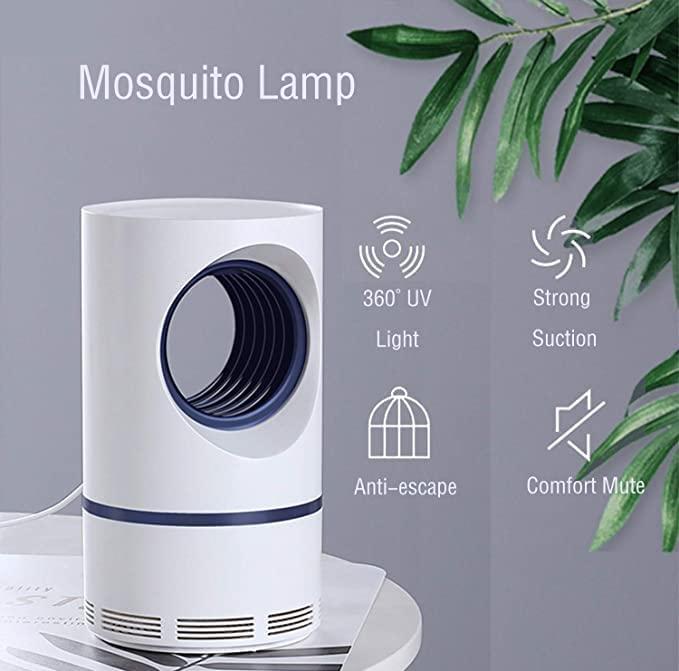 Electronic Mosquito Killer Lamp – USB Rechargeable Bug Zapper & Flying Insect Trap for Home, Bedroom & Office