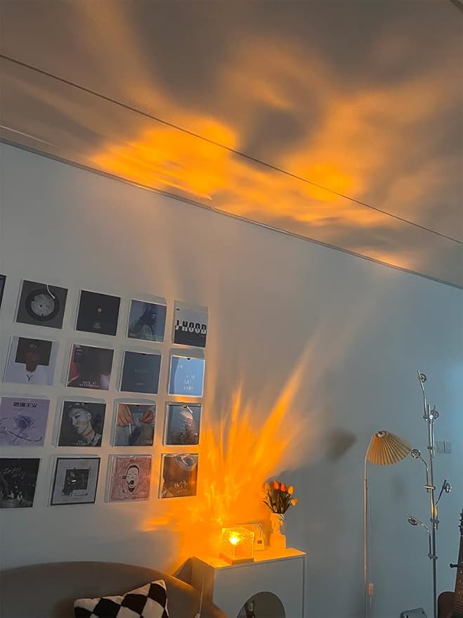 Aurora Wave Crystal Lamp™ – Romantic LED Ocean Glow Night Light for Bedroom & Home Decor
