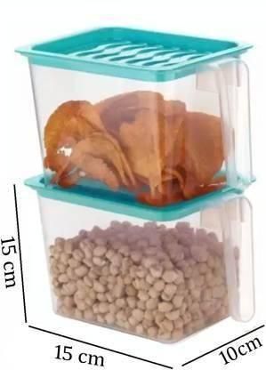 Unbreakable Kitchen Storage Containers Set (Pack of 6)