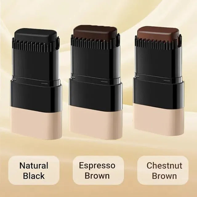 Instant Hair Dye Stick with Built-in Comb – 2-in-1 Gray Hair Touch-Up Solution