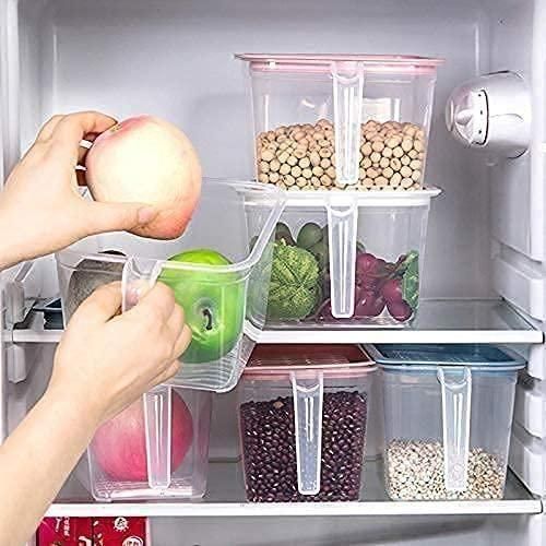 Unbreakable Kitchen Storage Containers Set (Pack of 6)