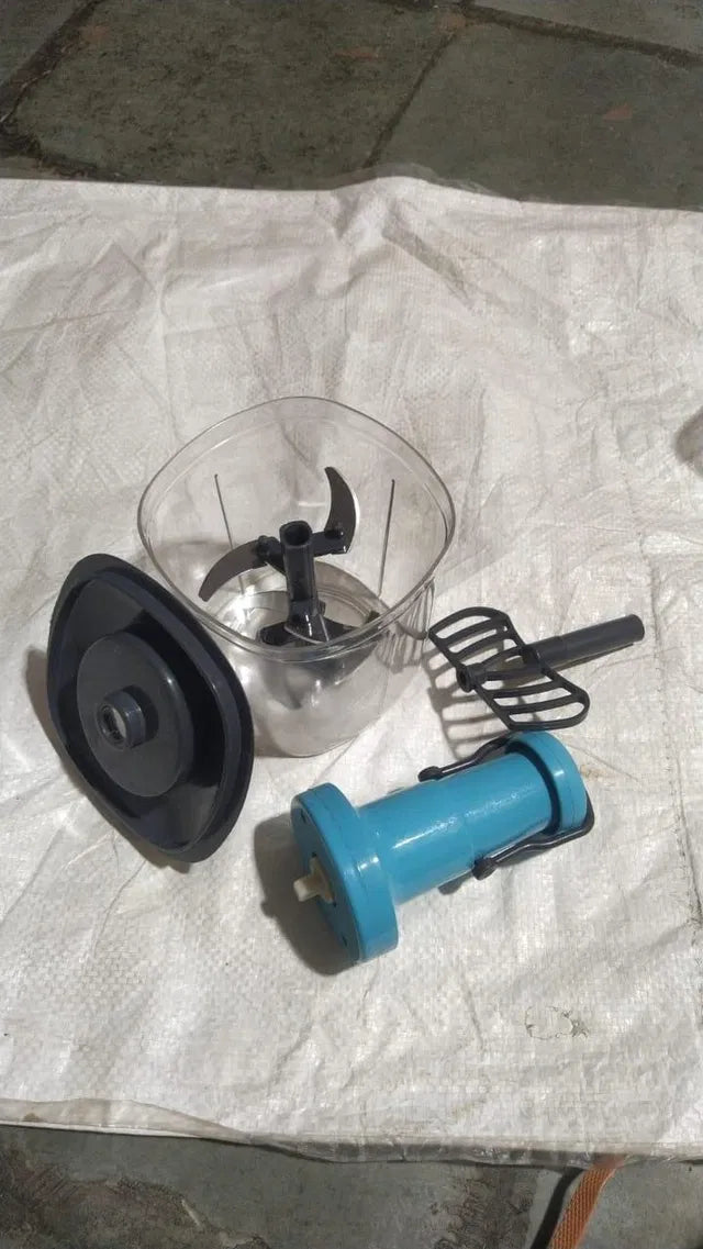 Manual Fruit & Vegetable Chopper – Portable Hand Press Food Cutter
